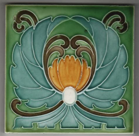 Das schöne am retrolook ist, dass sie ihre persönlichen vorstellungen verwirklichen können. Jugendstil Fliese Kachel Art Nouveau Tile SOMAG | eBay ...