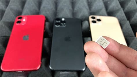 Utilize the sim eject tool (or paperclip) to unlock the tray by inserting it into the slot. How to insert SIM card in iPhone 11, iPhone 11 Pro, iPhone 11 Pro Max - YouTube