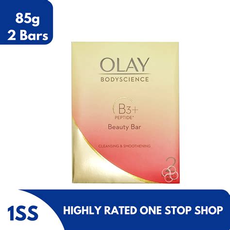 Olay Bodyscience B3 Cleansing And Smoothening Beauty Bar Soap 2 Bars