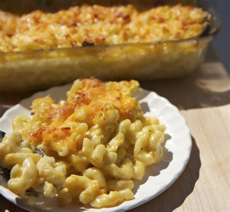 Roasted garlic mac i think they improve the density of a baked mac and cheese really well. Baked Macaroni And Cheese I Recipe — Dishmaps