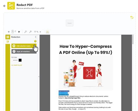 How To Redact A Pdf Online And Remove Personal And Sensitive Data Avepdf Blog