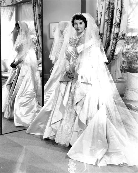 A father adjusts to his daughter's impending marriage. ELIZABETH TAYLOR & DESIGNER HELEN ROSE - Silver Screen ...