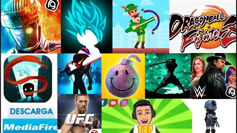 Top 10 Juegos ¡hackeados De Pelea Link Directo Mediafire 2019 2020 Youtube