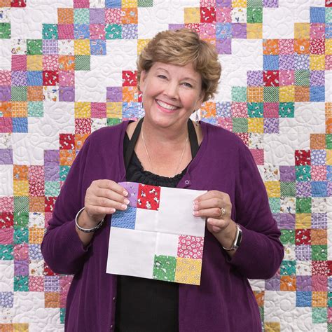 Make A 4x4 Quilt With Jenny Colchas Quilting Scrappy Quilt Patterns