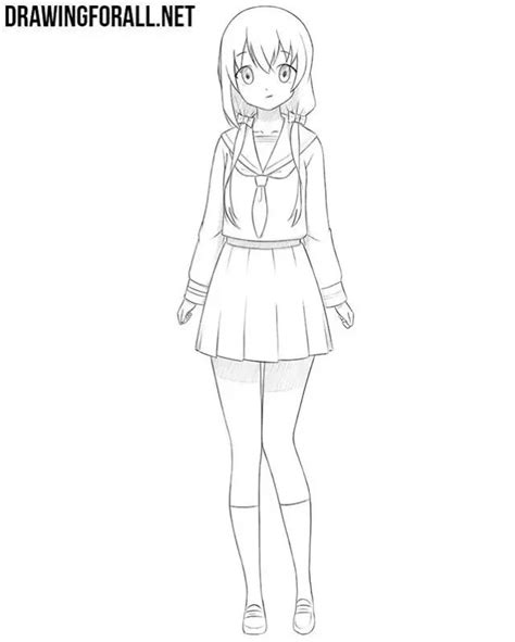 20 Easy Anime Girl Drawing Ideas Draw Anime Girl 2022