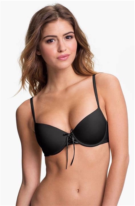 Wacoal Lace Front Contour Underwire Push Up Bra Nordstrom