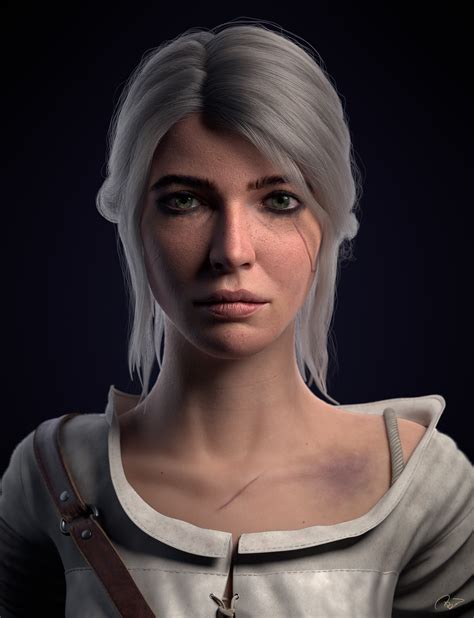 Cirilla Of Cintra The Witcher Finished Projects Blender Artists Community