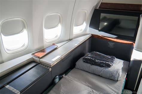 First class cabin amenities include a variety of suite configurations offering varying services. Review: Korean Air First Class, Boeing 747-8, Seoul to ...