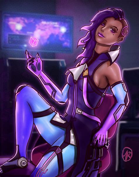 Not A Lot Of People Have Drawn Sombras OW2 Look I Think She Looks
