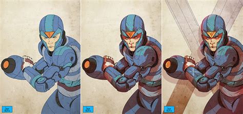 Mega Man X Fan Art On Behance