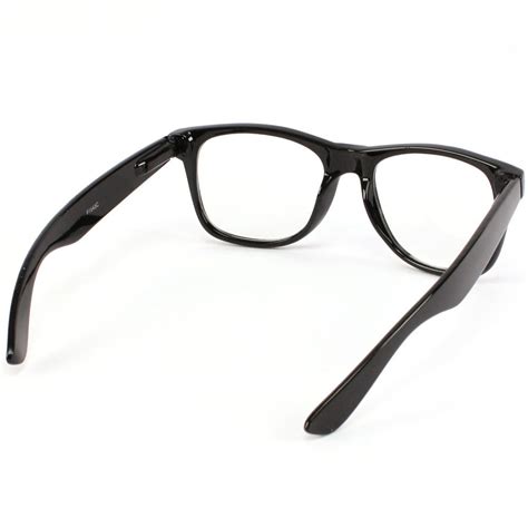 eyeglasses new edition specs retro clark kent clear lens wayfarer eye glasses black