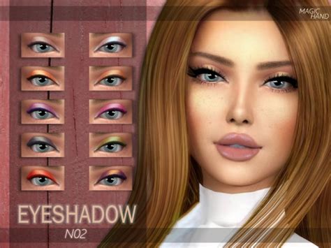 The Sims Resource Eyeshadow N02 By Magichand Sims 4