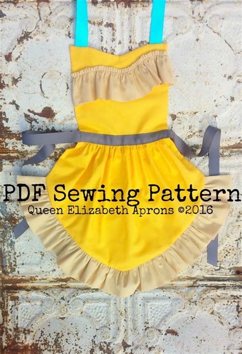 Pocahontas Princess Child Halloween Costume Apron Pdf Sewing Etsy