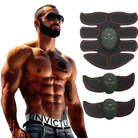 Buy New Smart Ems Muscle Stimulator Abs Abdominal Muscle Toner Body Fitness