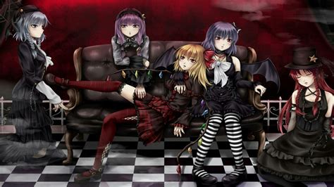 Anime Goth Wallpapers Wallpaper Cave