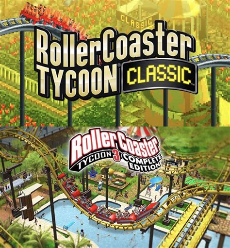 The Rollercoaster Tycoon Trilogy Just Everything About Them Were