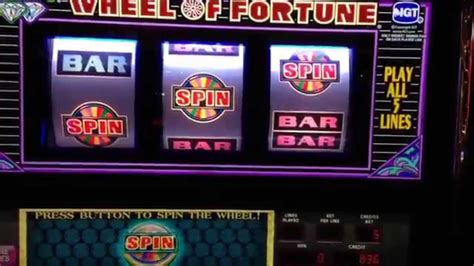 Triple Diamond 7s Wheel Of Fortune Progressive 25 Slot Machine Big