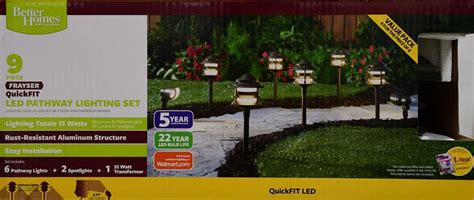 Better Homes And Gardens Fayser 8 Piece Outdoor Quickfit Led Pathway