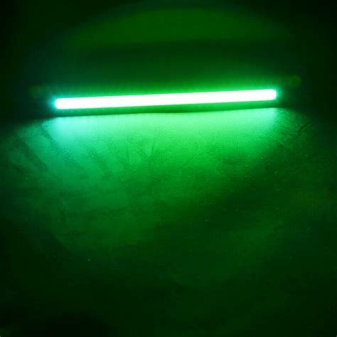 2pc Bright Marine Grade Large 12 Volt Green Led Courtesy Lights Ebay
