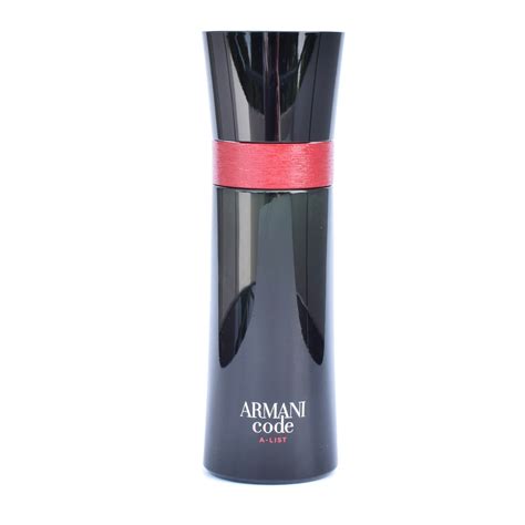 Das code homme parfum eignet sich für den gentleman, der zugleich sinnlich, sophisticated und geheimnisvoll. Giorgio Armani Code A-List Eau de Toilette 50 ml Herren ...