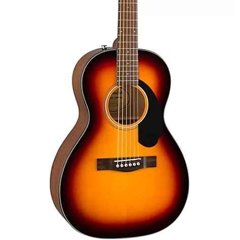 Fender Classic Design Series Cp 60s Parlor Acoustic Guitar 3 Color