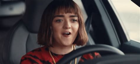 The Morning Watch Maisie Williams Belts Let It Go For Audi Michael