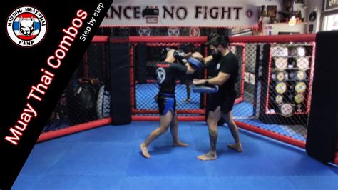 Muay Thai Combos Step By Step Youtube