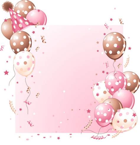 Tarjeta de cumpleaños rosa Ilustración de stock Happy birthday clip art Happy birthday