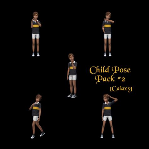 Child Pose Pack 2 The Sims 4 Catalog