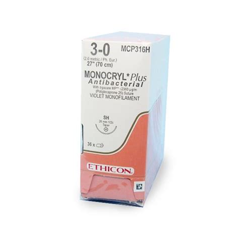 Monocryl Plus 30 Ag Sh ½ C36 Arkanum MÉxico