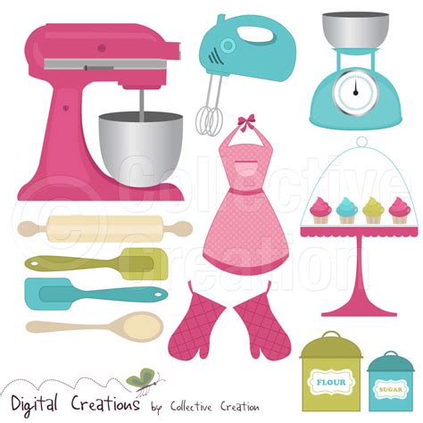 You do the dreaming, we'll make it happen. Kitchen Supplies Clip Art - Cliparts