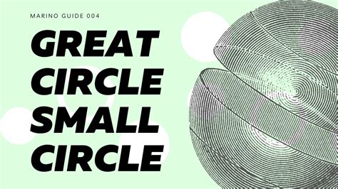 Great Circles Small Circles Definition And Examples Marino Guide 004