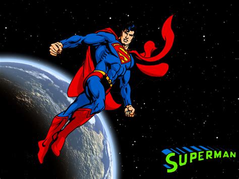 Superman In Space By Stick Man 11 On Deviantart