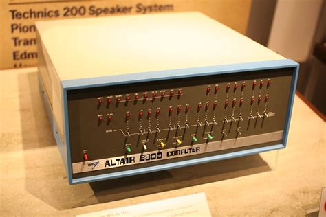 Altair 8800 Microcomputer From 1975 No 5302 Flickr Photo Sharing
