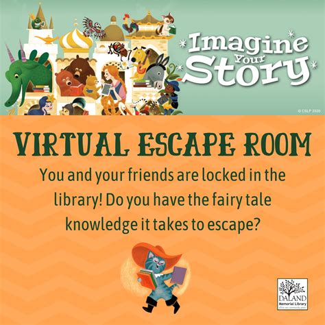 Virtual Escape Room 1 Daland Memorial Library