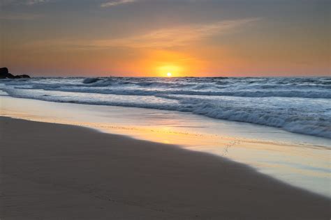 Clear Skies Beach Sunrise Seascape Sunrise Seascape At The Flickr