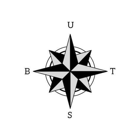 Premium Vector Logo Or Symbol Of The Cardinal Directions