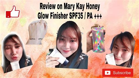 Mas o conteúdo continua maravilhoso! REVIEW ON MARY KAY HONEY GLOW FINISHER SPF35/ PA +++ - YouTube