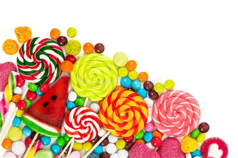 Colorful Candies And Lollipops Stock Photo Image Of Fruit
