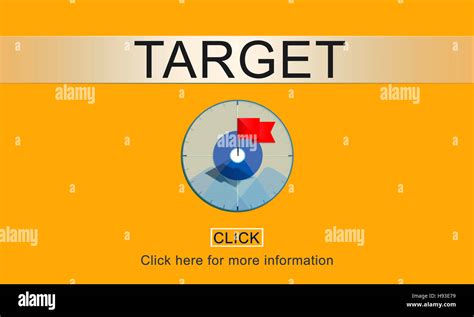 Target Aim Goal Objective Potential Value Vision Concept Stock Photo