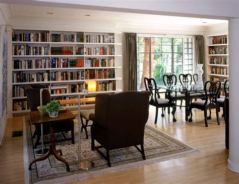 25 Dining Rooms And Library Combinations Ideas Inspirations