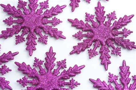 Pink Glitter Snowflakes 6346 Stockarch Free Stock Photo Archive