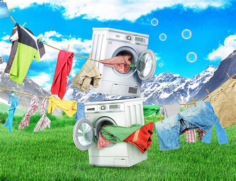 Be sure to wash white clothes separately from anything with color, such as dark items or brights. Colored Clothes In The Fall Isolated On White Background ...