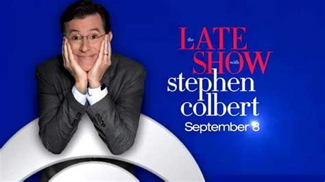 debut of the day stephen colbert took the late show stage for his first show last night the