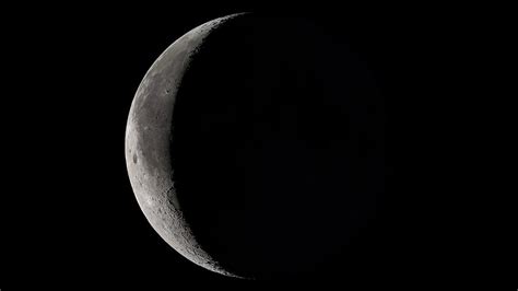 Waning Crescent Moon Photograph By Nasas Scientific Visualization