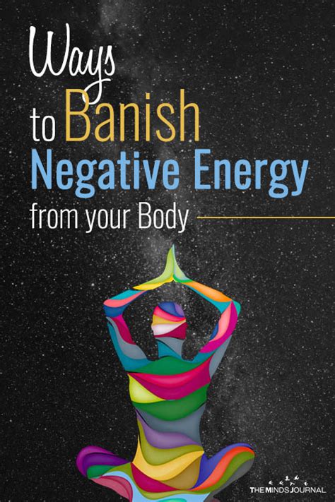 Ways To Banish Negative Energy From Your Body
