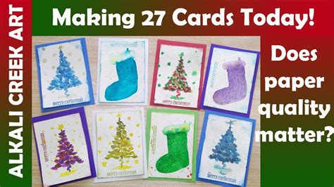 Maybe you would like to learn more about one of these? Bulk Watercolor Christmas Cards - NO Computer Required ...