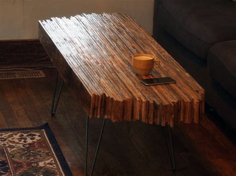 I made a pallet wood coffee table like one you've never seen before
