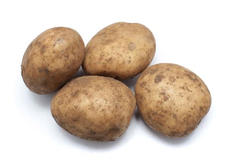 Fresh Uncleaned Potatoes Free Stock Image