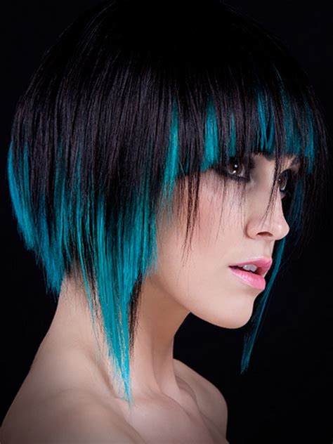 Colored Hair Highlights Ideas